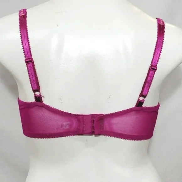 Felina 5894 Harlow Sheer Lace Full Bust Demi Underwire Bra NWT - Picture 3 of 10